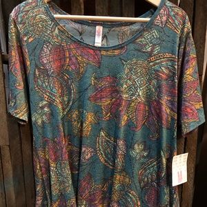 Lularoe Medium unicorn print perfect t NWT
